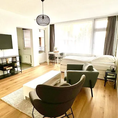 Schoene In Linden - 48qm, Moderne Kueche, Bad, Balkon, 4 Personen, Wifi Apartmán *